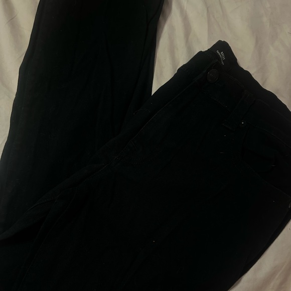 True Religion Ricky Relaxed Straight Black Denim - Picture 3 of 5